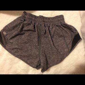 Gray lululemon shorts